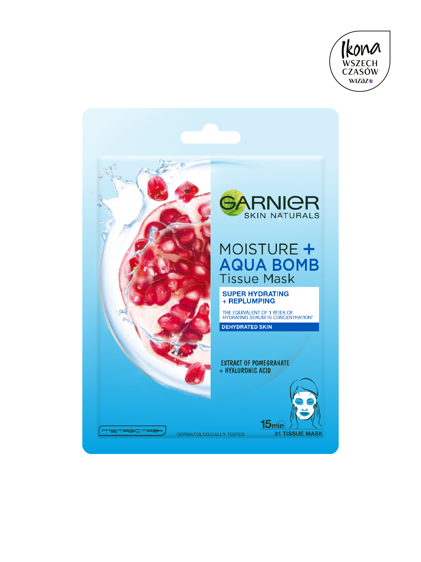Aqua Bomb maska w płachcie dla odwodnionej skóry